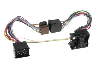 ISO Abzweig Adapter T-Kabel passt für BMW Rover Rundpin ISO Parrot THB Dabendorf 