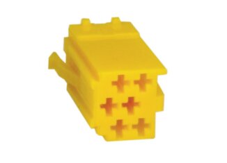 Gehäuse Mini ISO Stecker Gelb