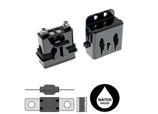 Wasserdichter Mini-ANL Sicherungshalter bis 25qmm Stromkabel + Sicher,  17,50 €